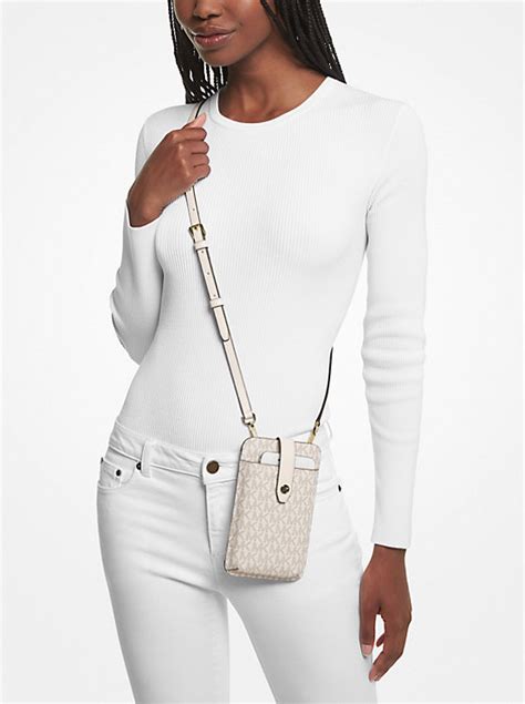 iphone 12 pro michael kors|Logo Smartphone Crossbody Bag .